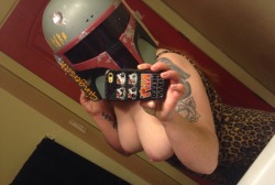 ginger-sith:  Fett selfie