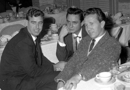 chuckabillyclay:Johnny Horton, Johnny Cash, and Marty Robbins. #chuckabillyrules