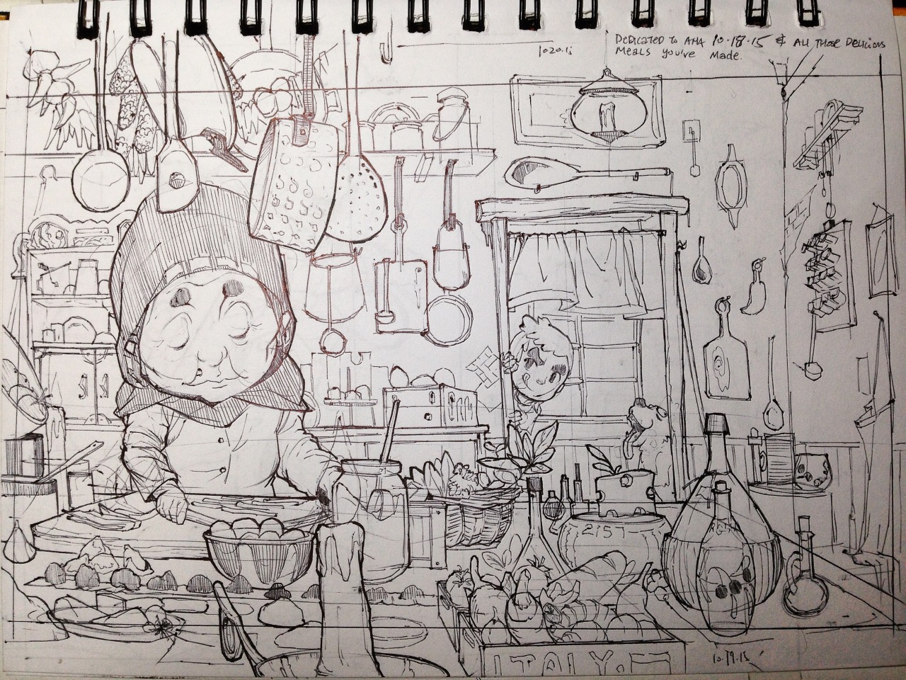 flyingmilkpig:  Some recent sketches. Trying to come up with a fun story so I can