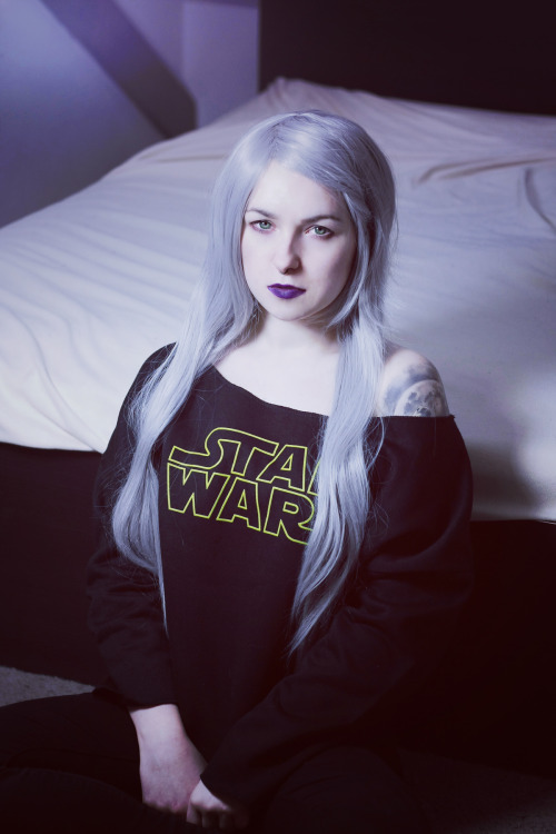xsilverwolfie:  @xsilverwolfie star wars blouse @80stees-new-productswig @wigaholics