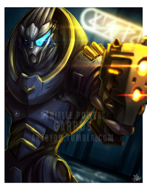 Garrus Mass Effect Available in 8.5x11 printsTo order, just message ArtbyDPSalt Lake Comic Con 2015 