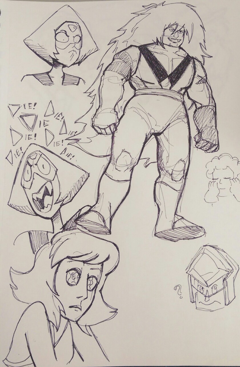 comickibble:  I’m counting that Jasper for yesterday’s inktober. We also ended