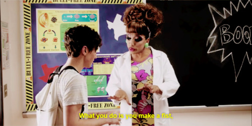 pinnocck: 3/? Hurricane Bianca scenesteaching them gay kids to get back at the bullies 