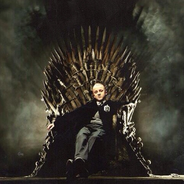THIS! Two faves! Hahaha! #dracomalfoy #gameofthrones #harrypotter @t22felton