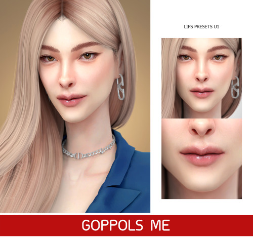 GPME-GOLD LIPS PRESETS U1DownloadHQ mod compatibleAccess to Exclusive GOPPOLSME Patreon onlyThank fo