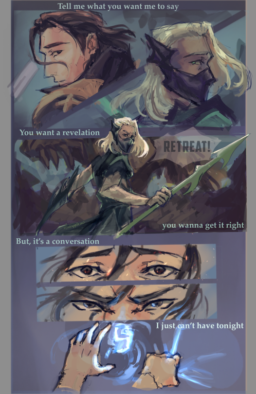 Song Inspired Thaden Comic