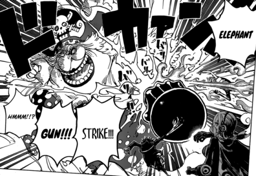 Chapter 870 came out and we see Luffy finally taking Big Mom, it was a pretty decent chap- DID SANJI