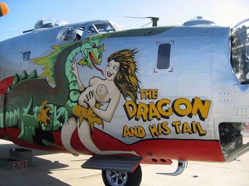 julietteandthejet - greasegunburgers - Plane art of WWII.I...