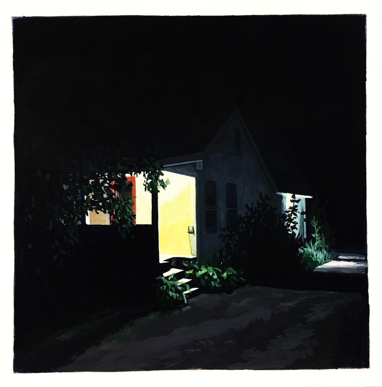 supersonicart:  Christopher Burk, Paintings. Gorgeous, mystery filled “nocturnes”