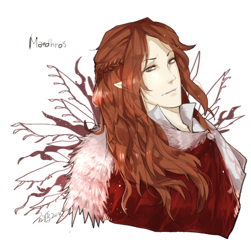 kusuri2013:Maedhros and Fingon.To me they are both heartwarming and heartbreaking.