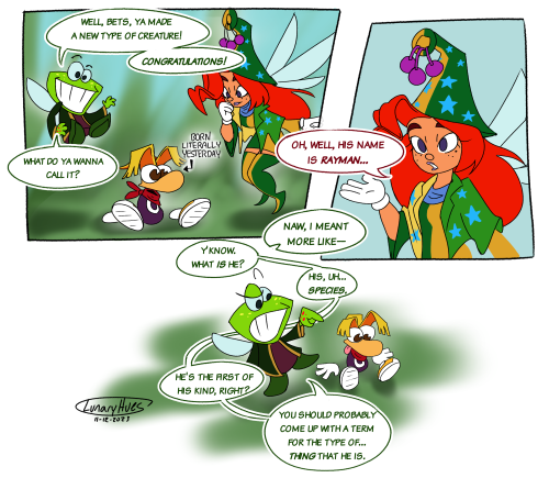 What Is Rayman? Well, He's A Thingamajig. Next Question.