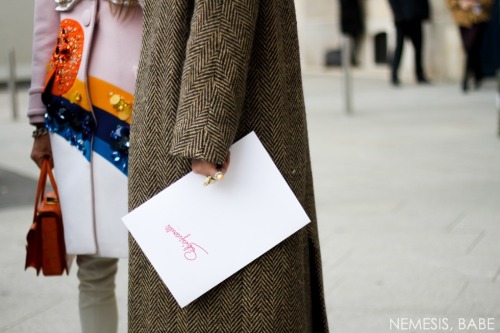 After Schiaparelli Paris Haute Couture Week SS14, January 14