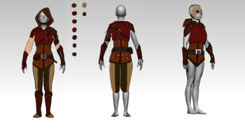 Some armor concept work I did for a modeling class I’m in