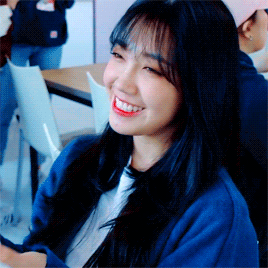 moomhyuna: ∞ gifs of eunji smiling.