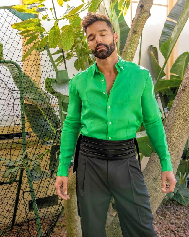Porn chrisevansbuddy:Ricky Martin for L'Officiel photos