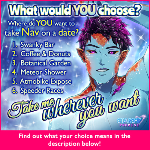 What would you choose? Nav Ep1~3 are out now!Swanky Bar: You sneak into a party at a swanky bar. The