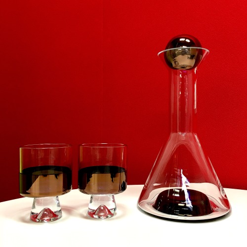 Gorgeous Tom Dixon Decanter with Glasses