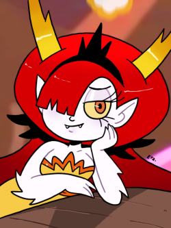 eyzmaster: Star vs the Forces of Evil - Hekapoo 20 by theEyZmaster  She came back during the triale!Always a cutie! &lt;3    &lt;3 &lt;3 &lt;3