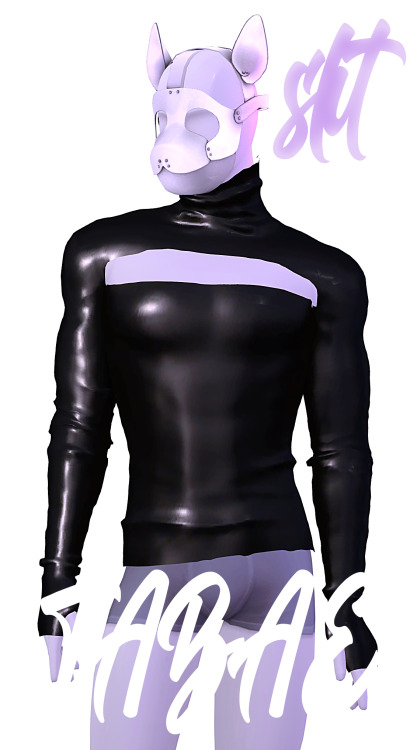 [tabae]slit_leather_turtleneck_M· 6  Swatches· NEW MESH·  Do not re-upload·  Do not re-edit /  recol