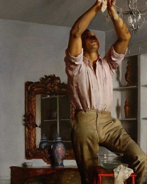 antonio-m: ‘Polishing the Chandelier’,