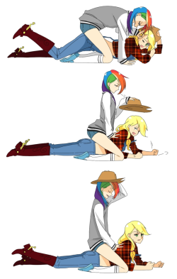 ragmaticalrainbow:  Dash and Jack shenanigans. 