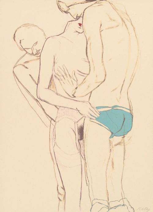 dappledwithshadow:  R.B. Kitaj (American, 1932-2007) 
