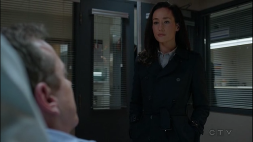 Finally together on screen @realkiefer and @MaggieQ