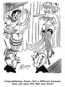 Burlesk cartoon by Bill Ward..    aka.