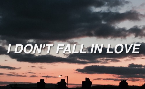 ‘I don’t fall in love, I just fake it’ - FUN