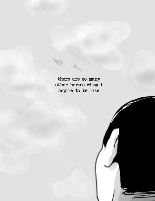 everydaycomics:  A superhero made from my flaws.