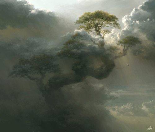 syfycity:  Giant Tree by Tianhua Xu