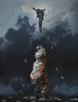 illuminatingcrystalizedink:  theartofanimation:  Joel Rea  Love tigers.