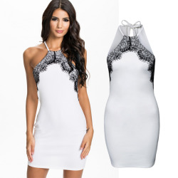 stylelist-tidebuy:  Stylish White Halter