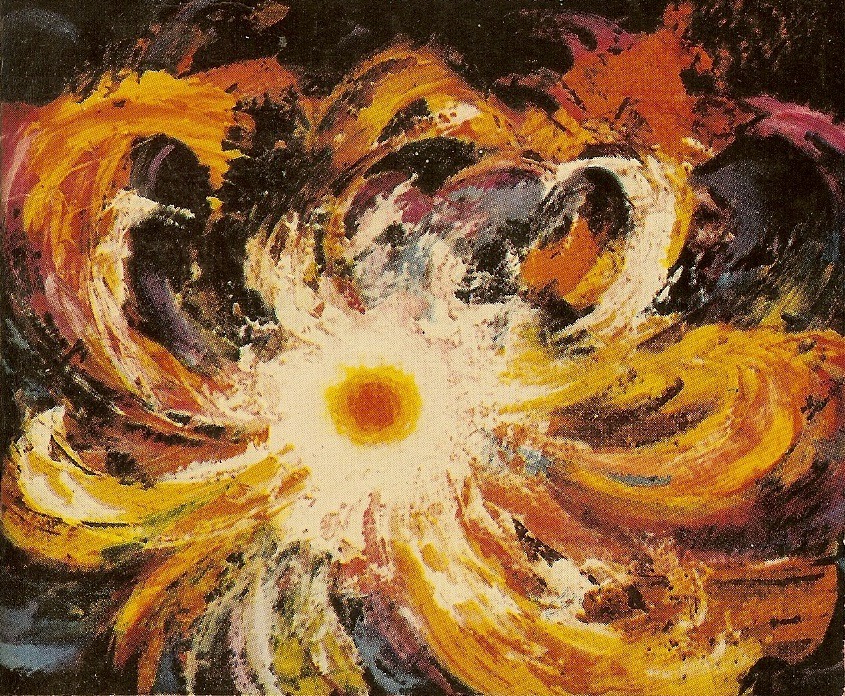 70sscifiart:  The creation of the universe