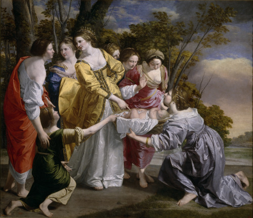 Orazio Gentileschi (Italian; 1563–1639)The Finding of MosesOil on canvas, 1633Museo Nacional del Pra