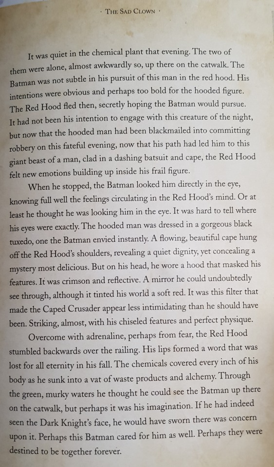 Ok So I Have This Book Called “The World According To The Joker” Its A Little And Quirky Book.
