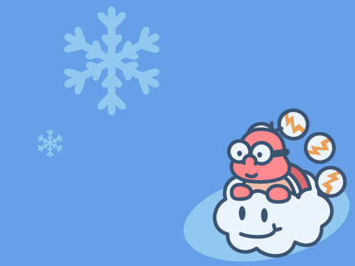 Here are some old vector wallpapers I made back in December 2007, featuring several wintry enemies f