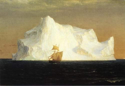 The Iceberg by Frederic Edwin Church, 1891The painting was inspired by sketches Church had made of I