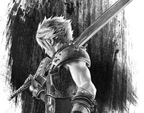 “Cloud Strife 2019” by Tsukishibara: bit.ly/2wsgc3C Just seeing the Buster Sword 