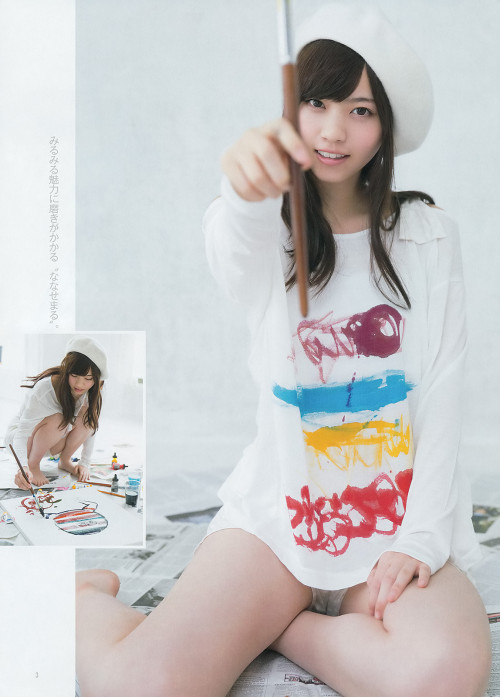 [Weekly Young Jump] 2014 No.18 (Nogizaka46) Nishino Nanase 西野七瀬