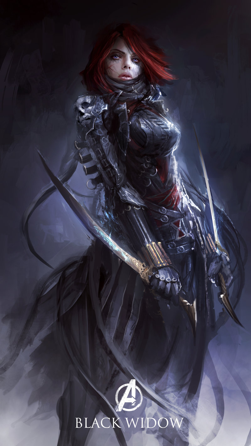 pxlbyte:  The Avengers Illustrated as a Dark FantasyDaniel Kamarudin is the man behind