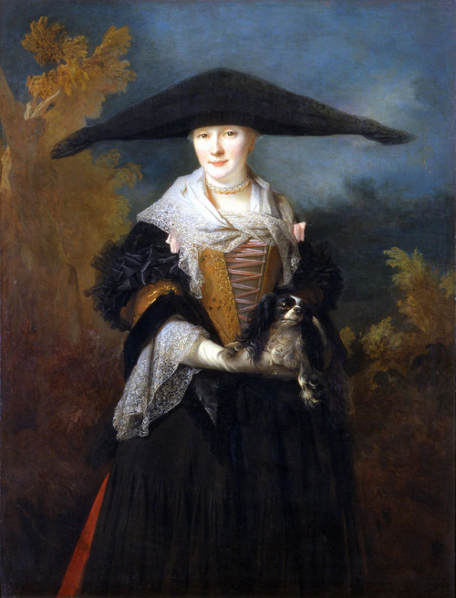 history-of-fashion:1703 Nicolas de Largillière - La Belle Strasbourgeoiseand the costume similar to 