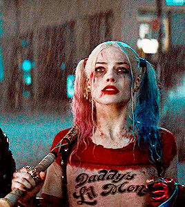 jokerous:SUICIDE SQUAD (2016) // BIRDS OF PREY (2020) // THE SUICIDE SQUAD (2021)
I love the rain. It’s like angels are splooging all over us. #harley quinn