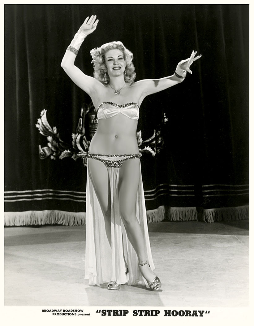 Marsha WayneAppearing in a publicity still for the 1952 Burlesque short: &ldquo;STRIP