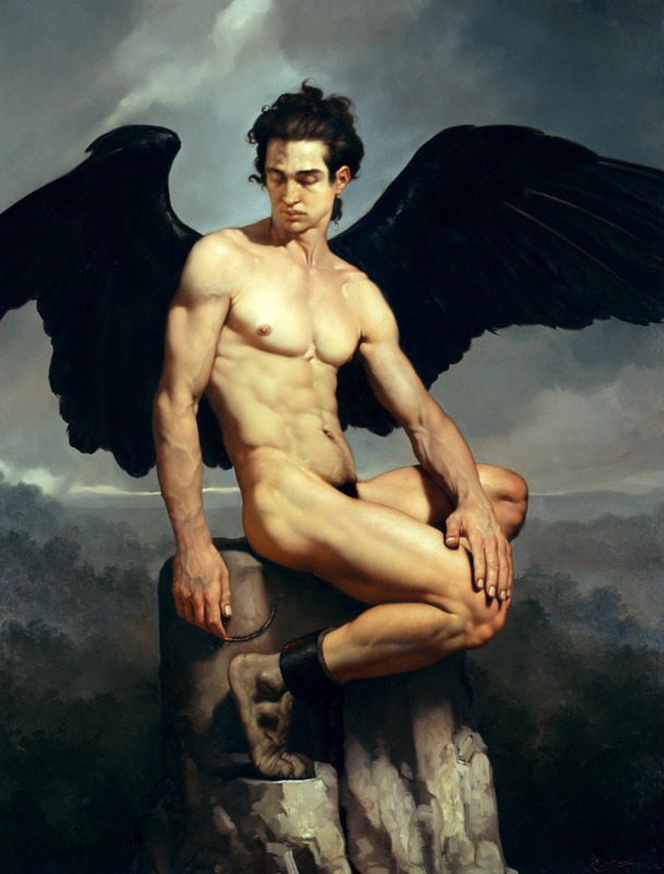 lipstickandleeches:  Roberto Ferri Lucifero (2013) 