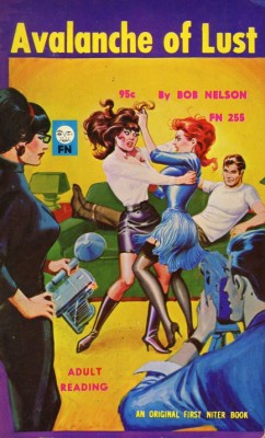 mudwerks:  (via Pulp International - Assorted paperback cover featuring fighting characters) 