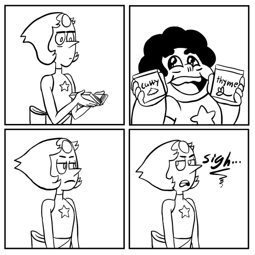 Porn oqal:  darthjak:  Pearl and Steven try a photos
