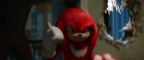 Knuckles The Echidna In Sonic The Hedgehog 2 Trailer #1