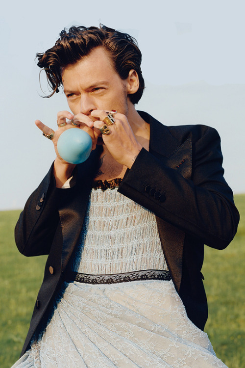 zacharylevis:HARRY STYLESTyler Mitchell × Vogue › 2020