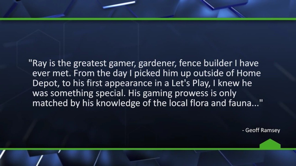 rooster-tumble:  I’m not crying, you are. Ray you were an awesome member of the